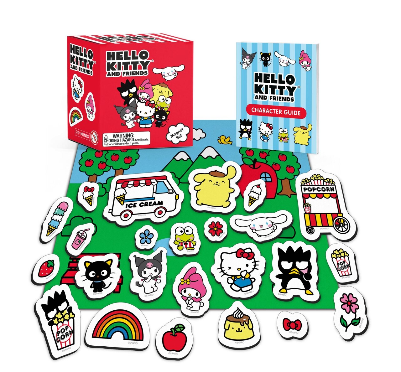 Hello Kitty and Friends Magnet Set by Merrill Hagan, (Paperback