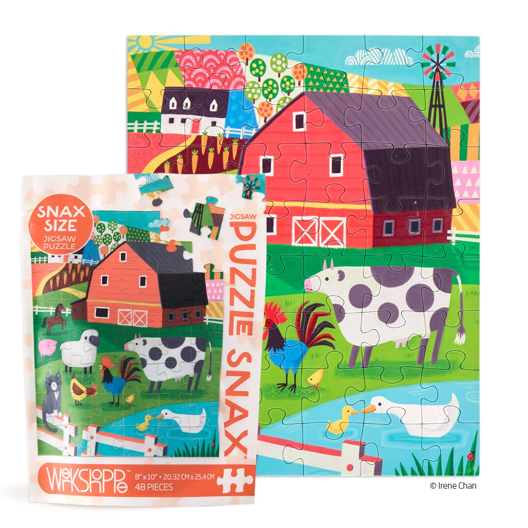 Puzzle Snax Amis de la ferme – 48 morceaux - image 1