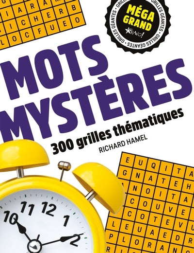 Méga grand -  mots mystères: 300 grilles thématiques - image 1