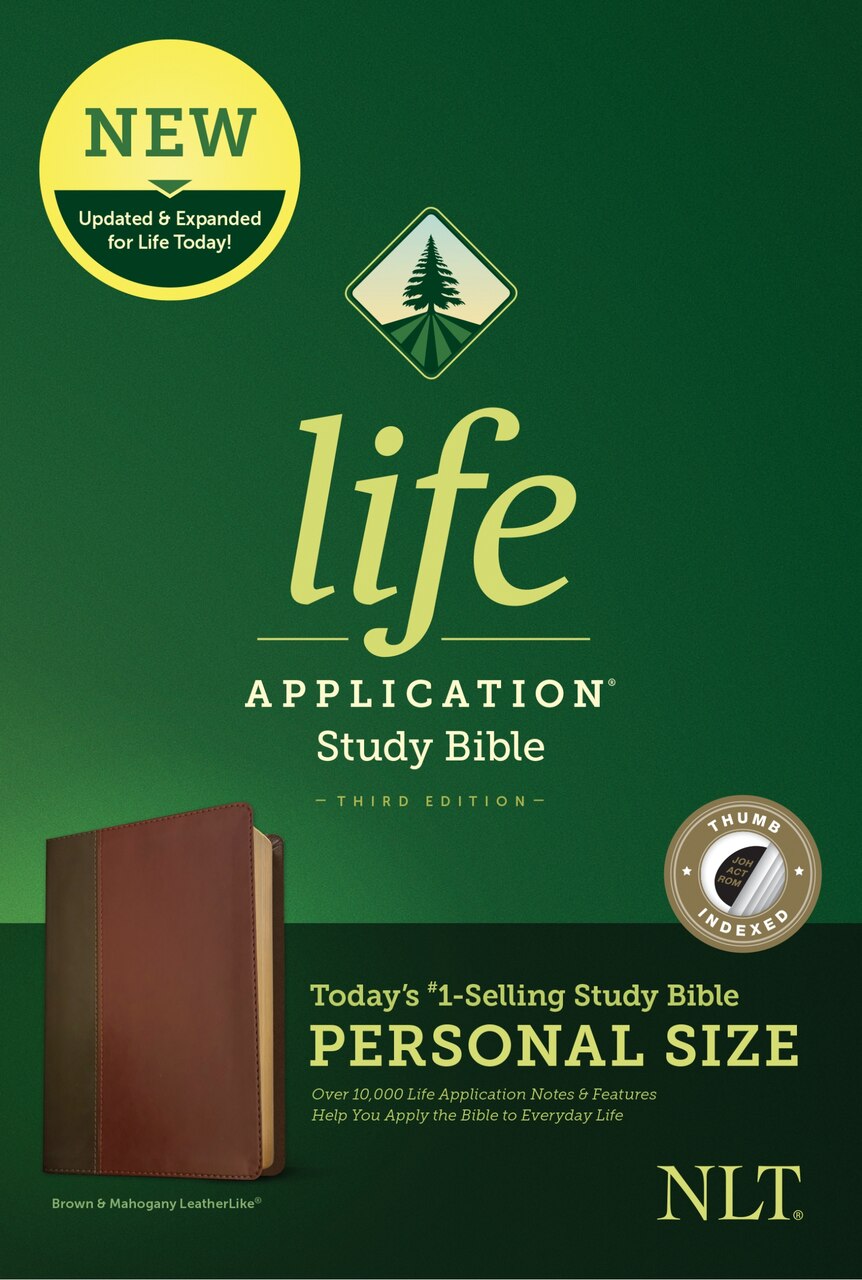 NLT Life Application Study Bible, Third Edition, Personal Size