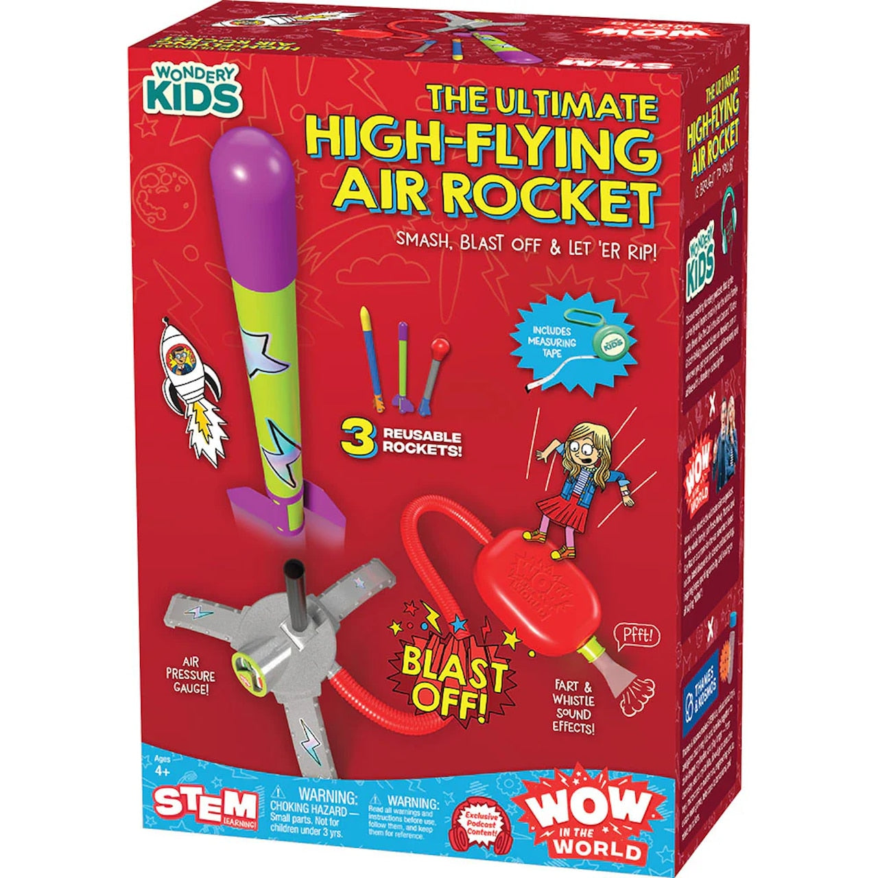 Thames & Kosmos Ultimate High-Flying Air Rocket | Indigo