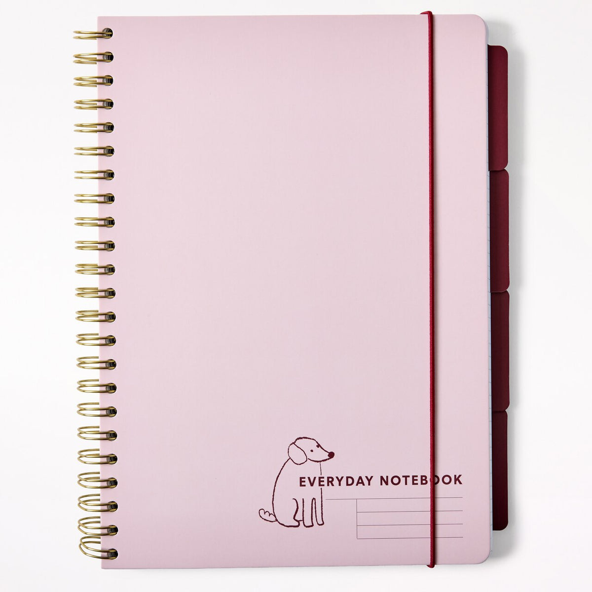 Paperboard Journal with Tabs, Everyday Dogs - image 1