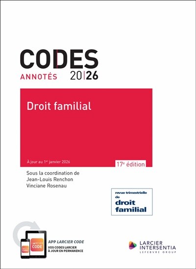 Droit familial 2026 - image 1