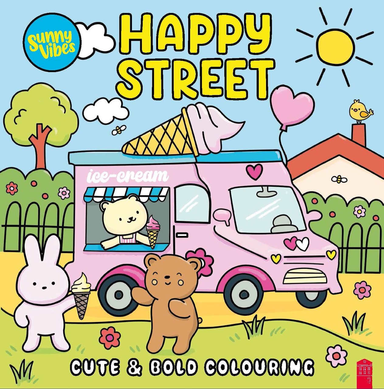 Happy Street: cute and bold coloring - image 1