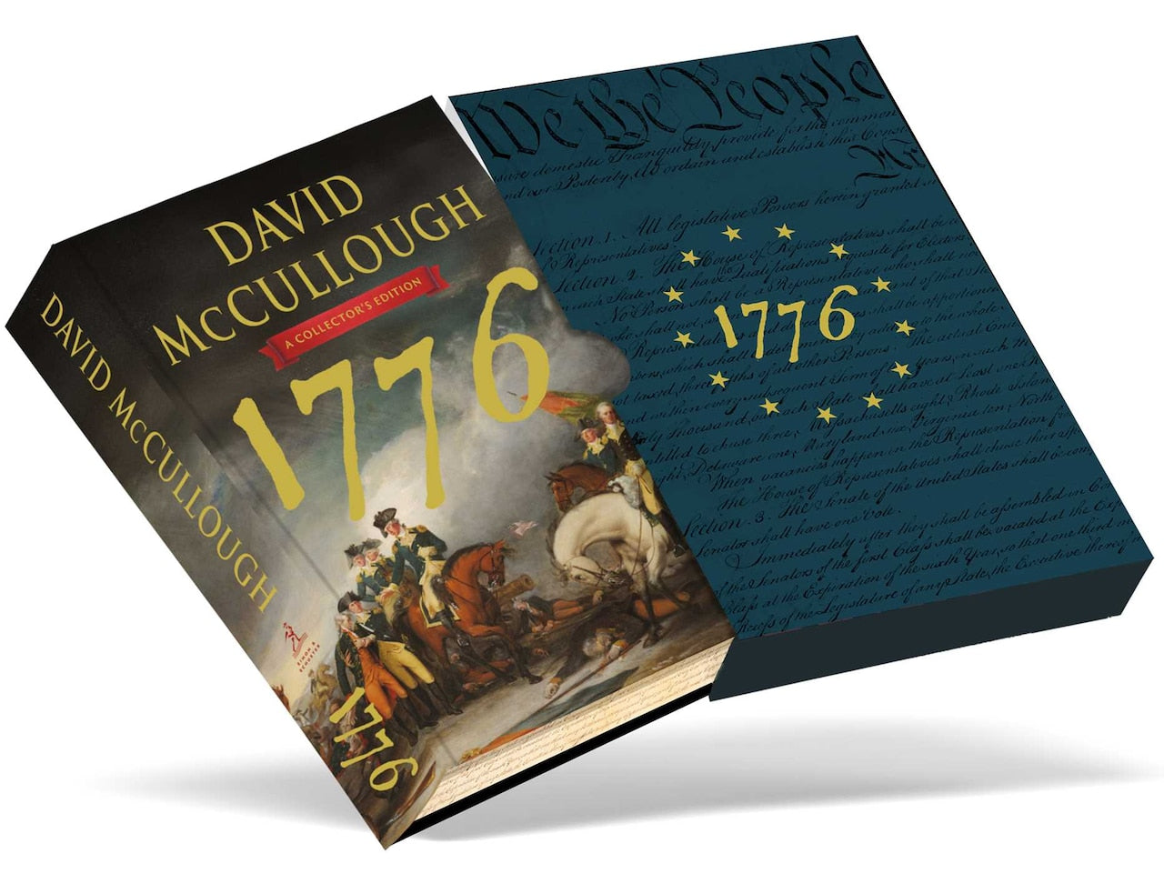 洋書 David Mccullough 1776 Illustrated Editio 1776 (Deluxe Slipcase Edition) by David Mccullough, (Hardcover
