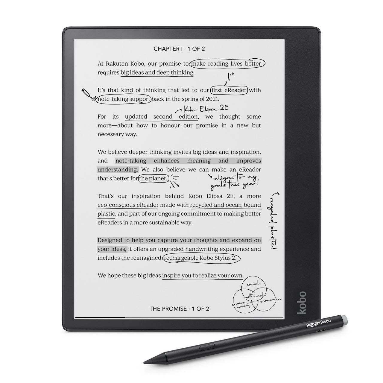 Kobo Elipsa 2E Bundle | Indigo