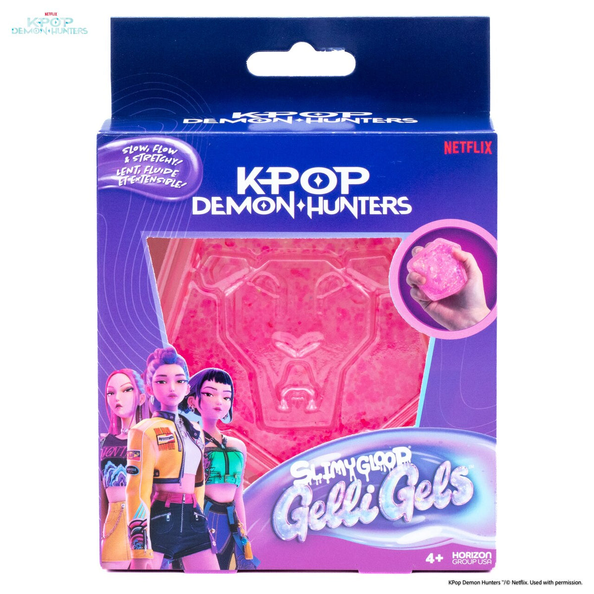 Netflix KPop Demon Hunters™ Saja Boys Gelli Gel Rose - image 1