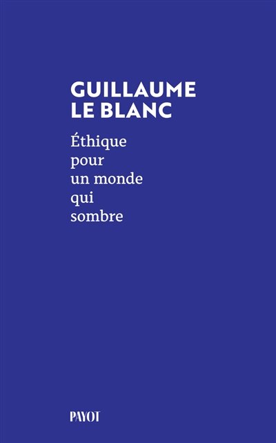 Ethique pour un monde qui sombre - image 1