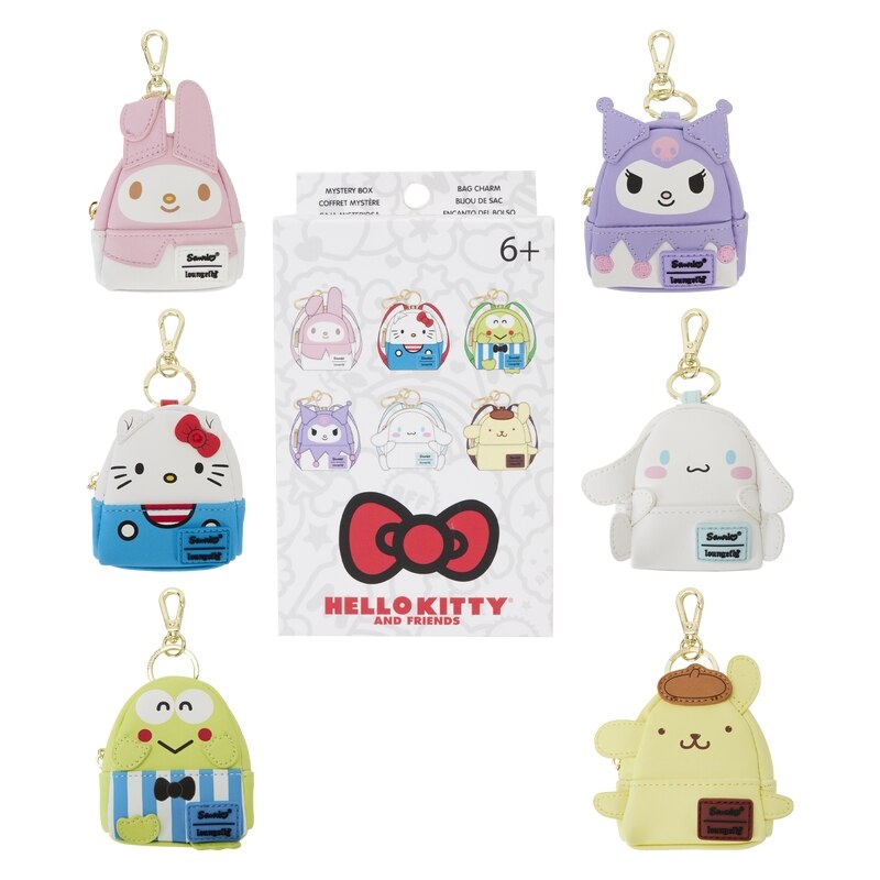 Sanrio Hello Kitty & Friends Cosplay Mystery Mini Backpack Keychain Charm - image 1