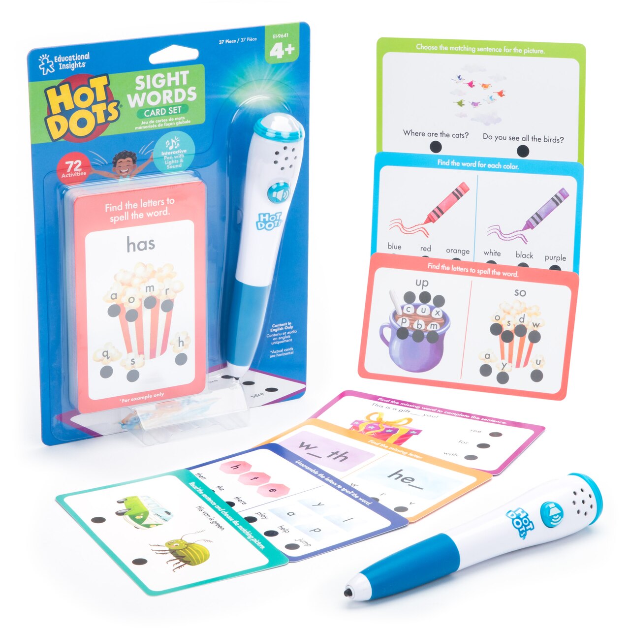 Hot Dots Sight Word Card Set - image 1