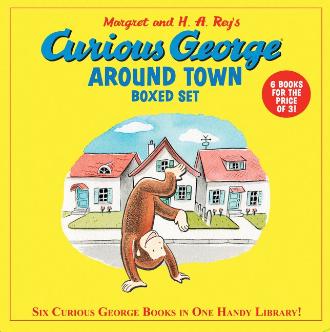 洋書Curious e Classic Collection8巻セット Curious George Around Town 6-Book Box Set: 6 Favorite 8x8s! by