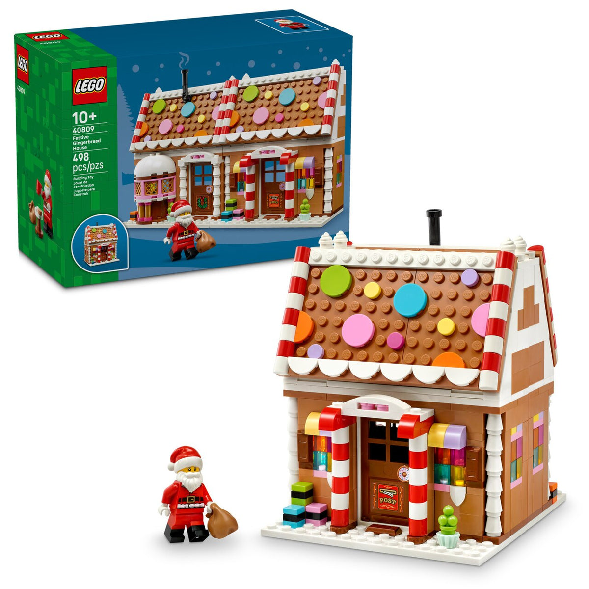 LEGO® La maison en pain d’épices festive - 40809 - image 1
