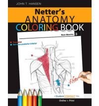 Netter's Anatomy Coloring Book by John T. Hansen, (Paperback (2026