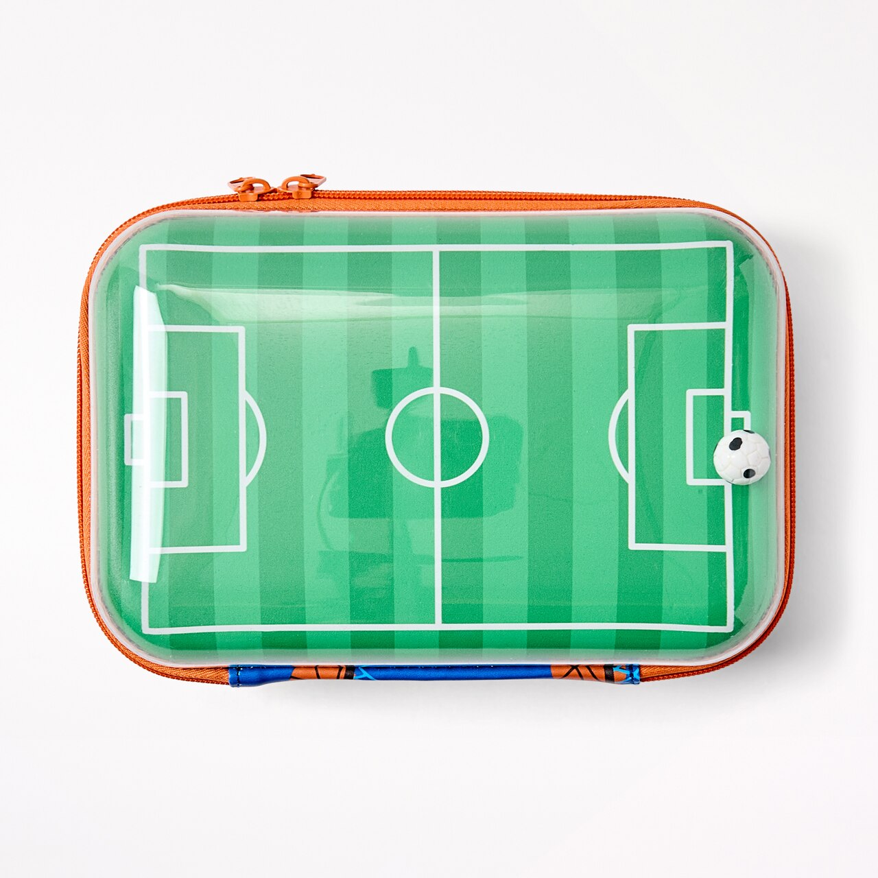 Hard Shell Pencil Case- Soccer - image 1