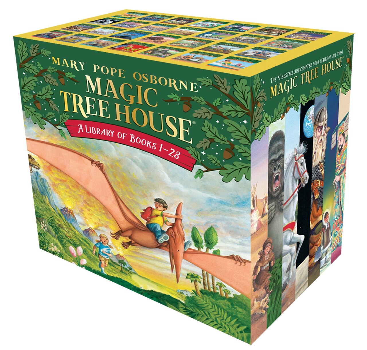 magic tree house 1-28ＣＤセット。9-16は未開封。 Magic Tree House Books 1-28 Boxed Set by Mary Pope Osborne, (Boxed