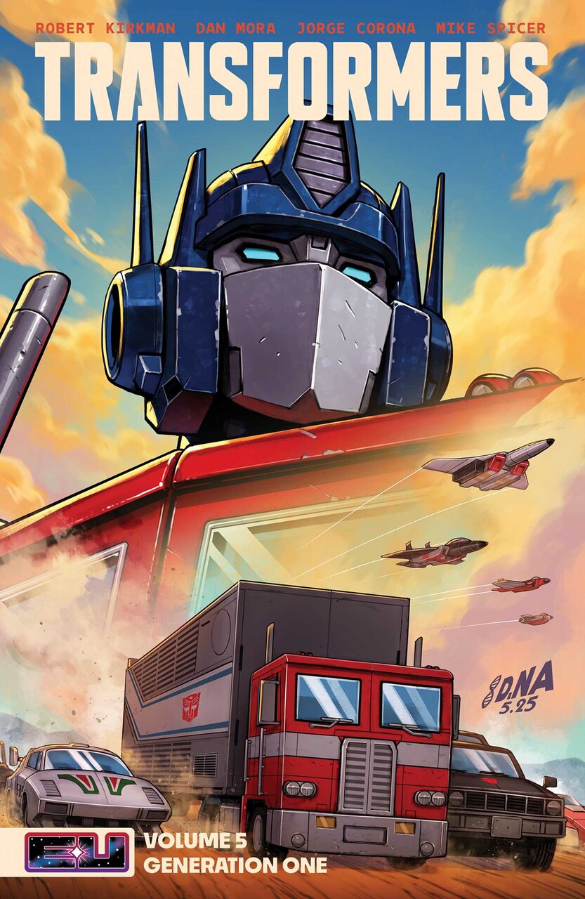 Transformers Vol. 5: Generation One by Robert Kirkman, illustrated
