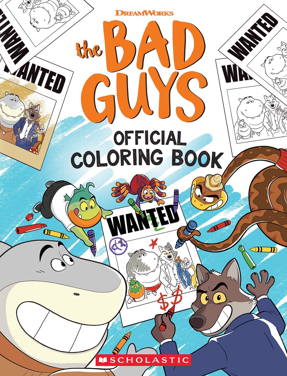 Bad Guys Coloring Book by Scholastic Inc, (Paperback) | Indigo
