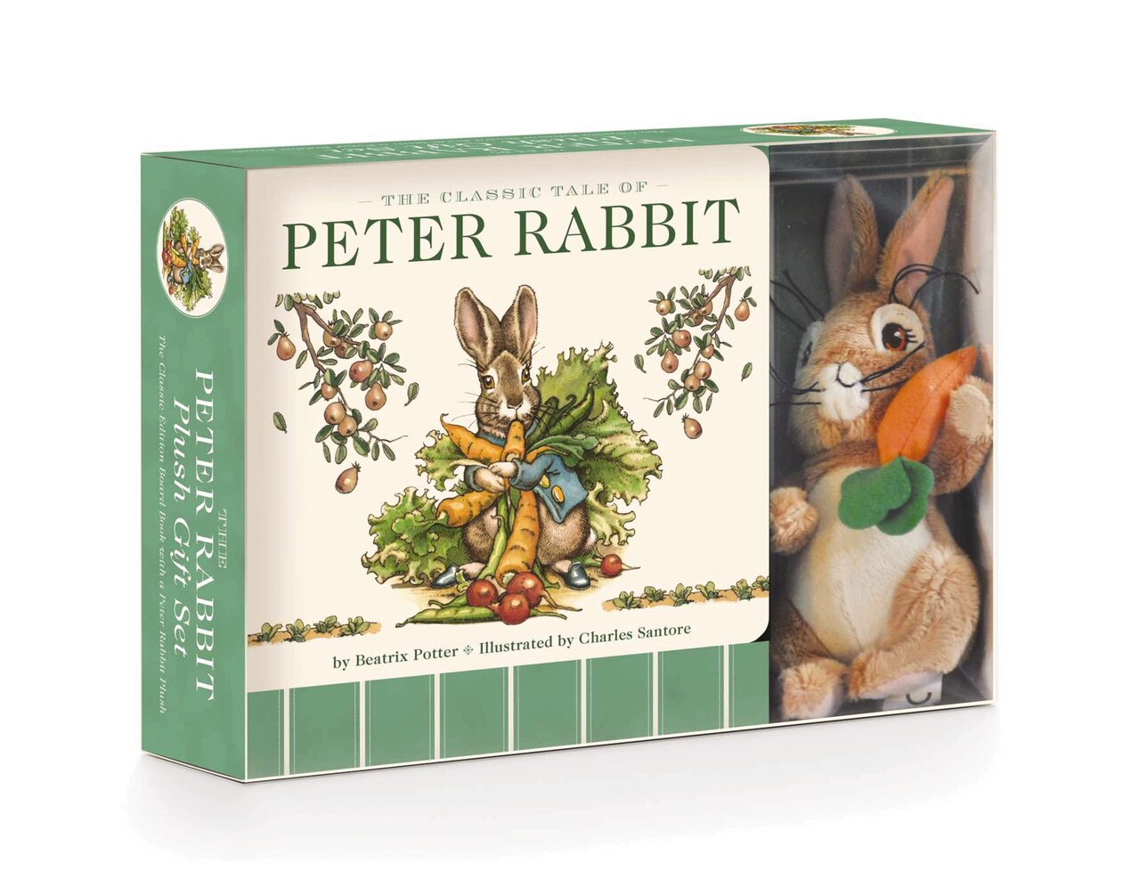 The Peter Rabbit Plush Gift Set (The Revised Edition): Includes