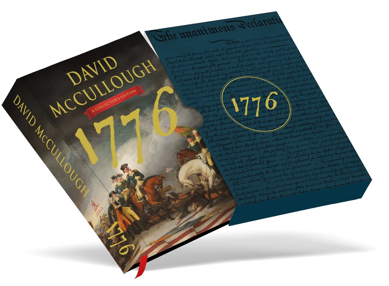 1776 (Deluxe Slipcase Edition) by David Mccullough, (Hardcover