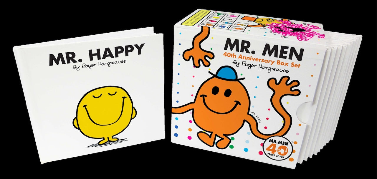 Mr. Men 40th Anniversary Box Set by Roger Hargreaves, (Boxed Set