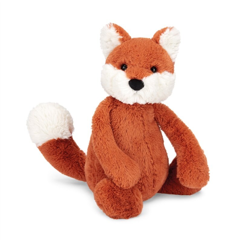 Bashful Fox, Medium | Indigo