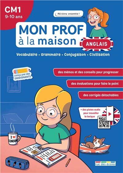 Anglais CM1, 9-10 ans: vocabulaire, grammaire, conjugaison, civilisation - image 1