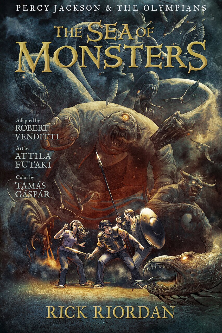 Percy Jackson and the Olympians: Sea of Monsters, The: The Graphic Novel - image 1