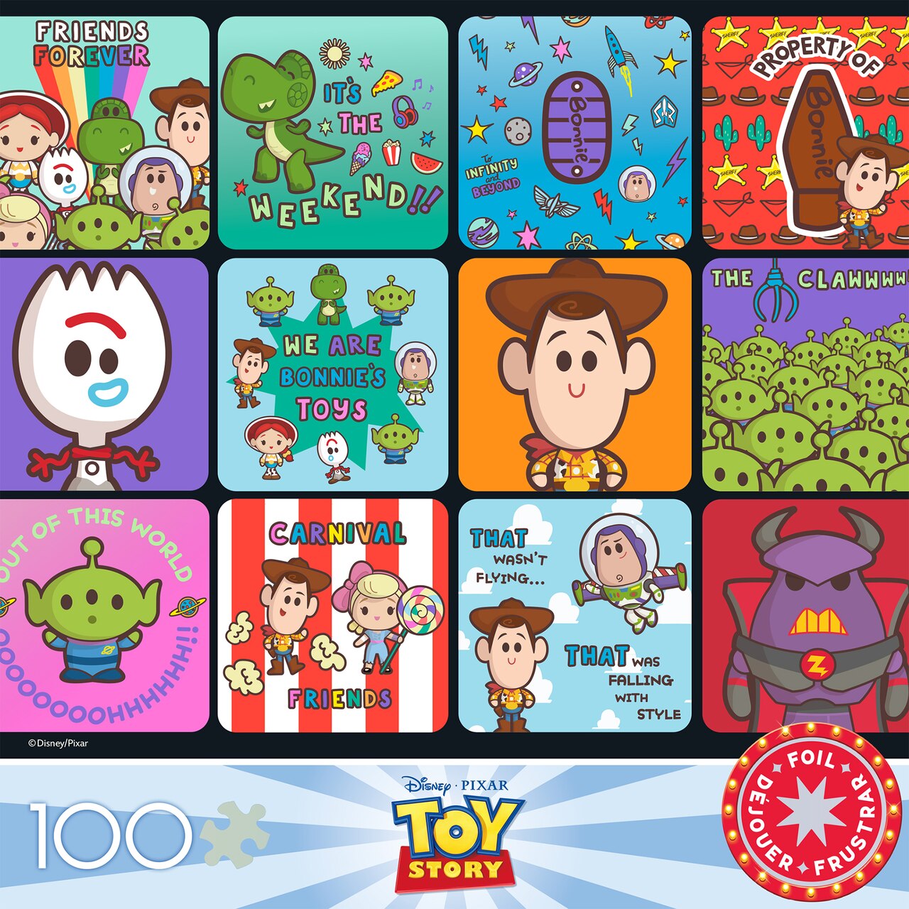 Toy Story 1000Pc Foil Puzzle - image 1