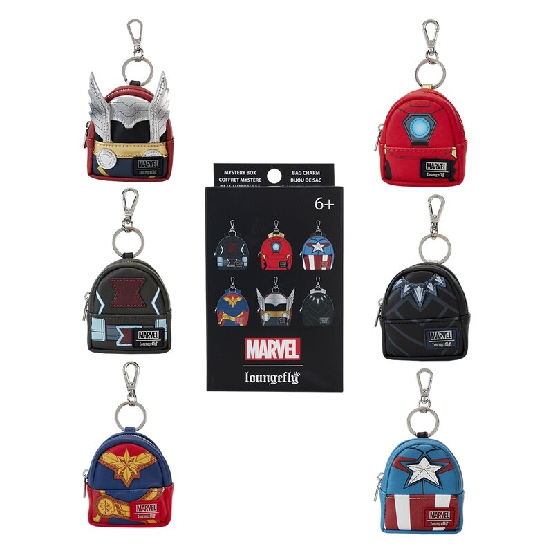Marvel Avengers Cosplay Mystery Mini Backpack Keychain Charm - image 1