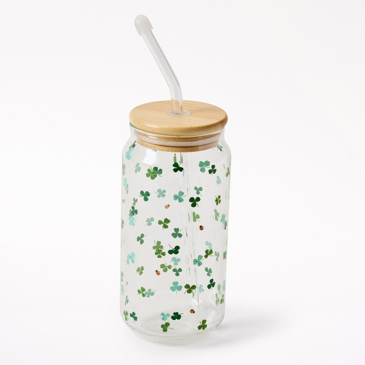 CHERRY HEART GLASS TUMBLER - image 1