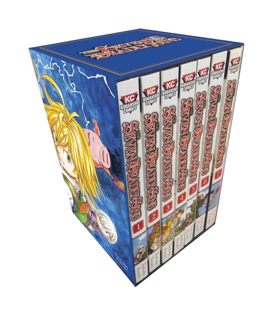 The Seven Deadly Sins Manga Box Set 1 by Nakaba Suzuki, (Boxed Set