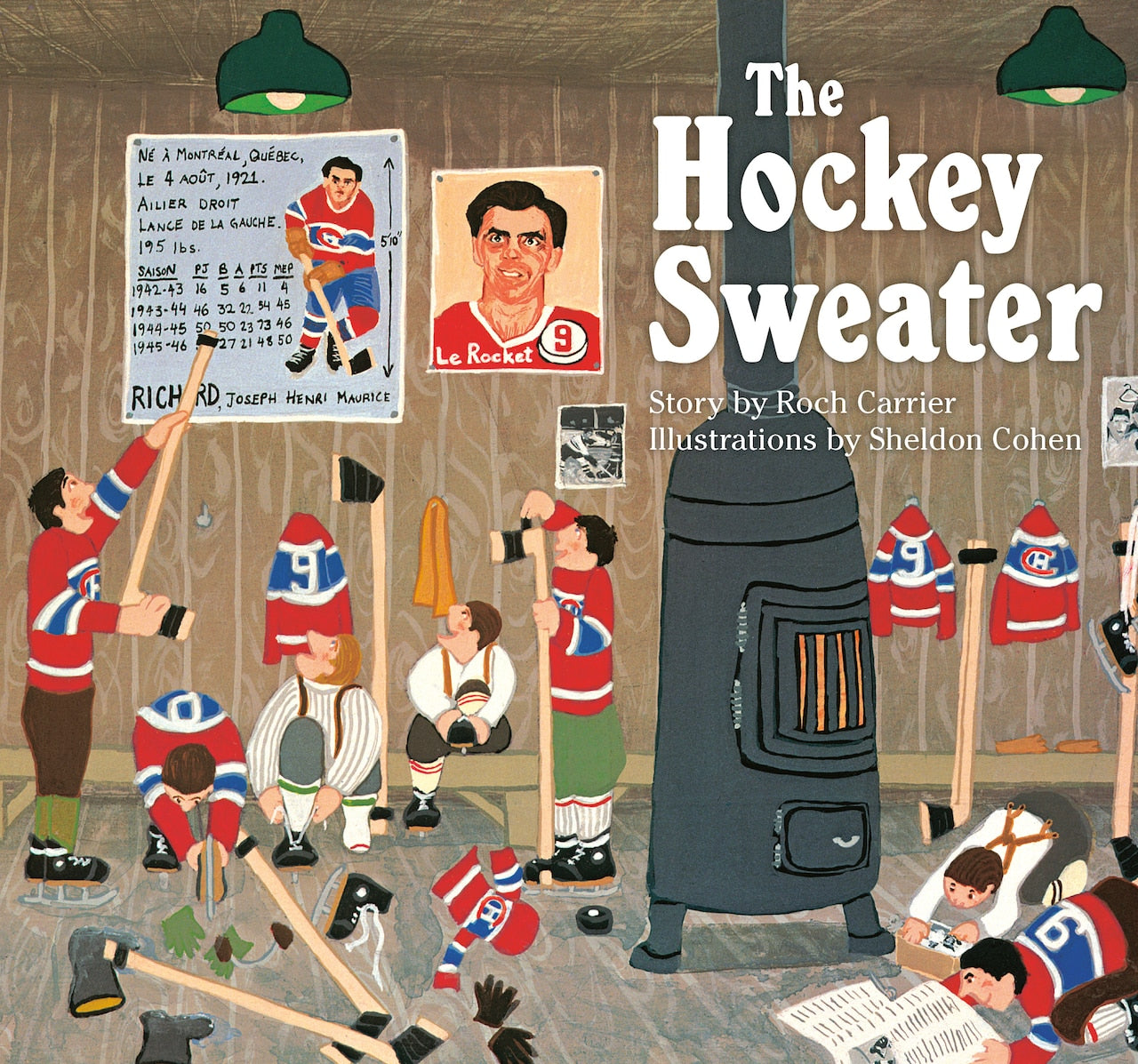 The Hockey Sweater by Roch Carrier, (Board Book) | Indigo