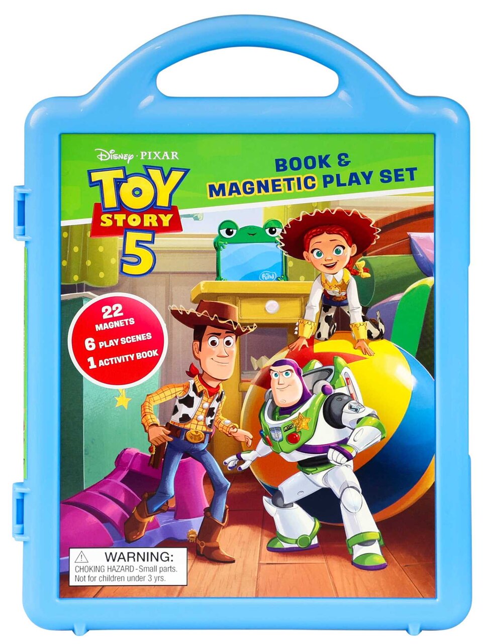 Disney Pixar: Toy Story 5 Book and Magnetic Play Set by Grace