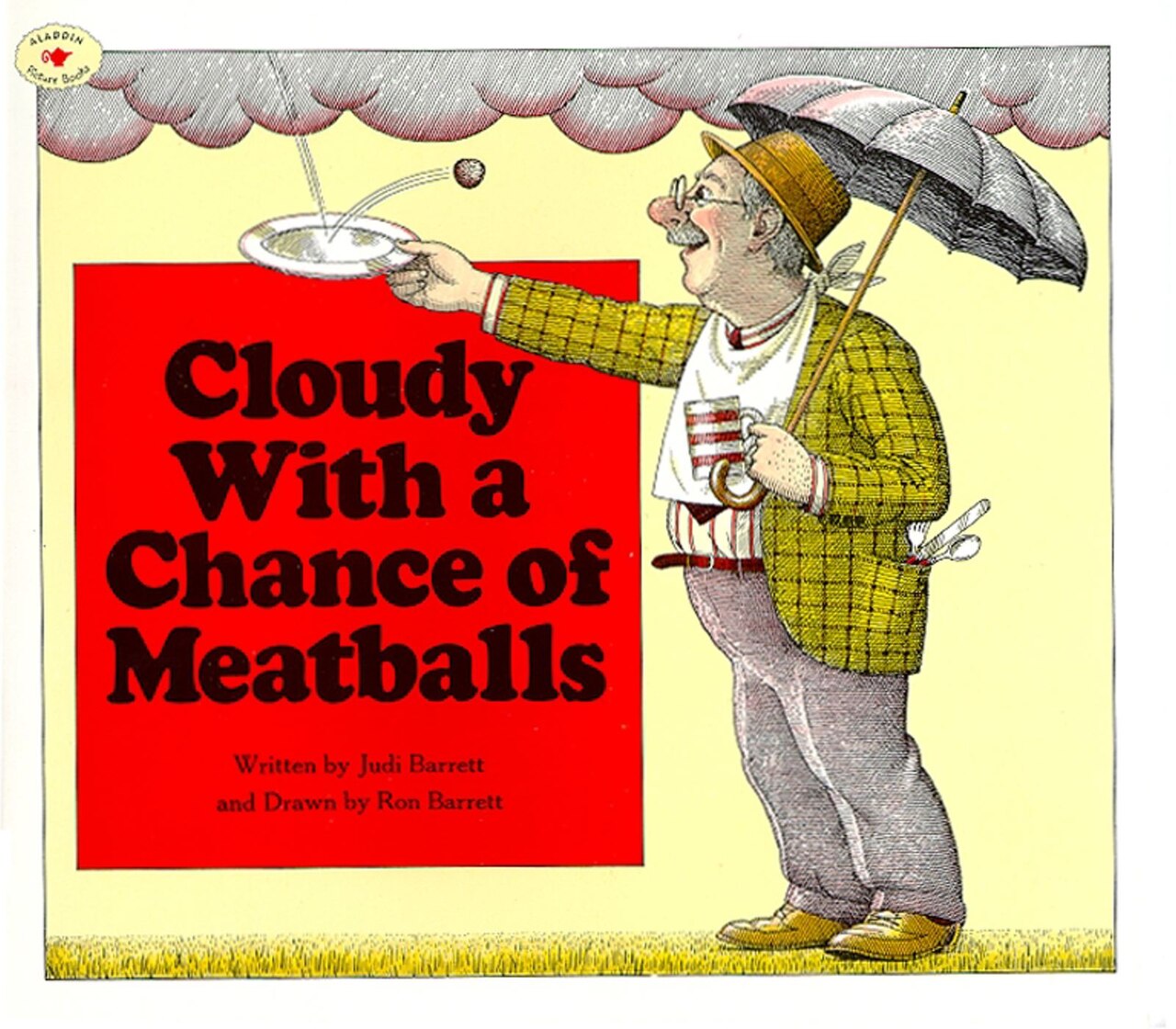99 Cloudy With a Chance of Meatballs音声絵本 Cloudy with a Chance of Meatballs by Judi Barrett, (Board Book
