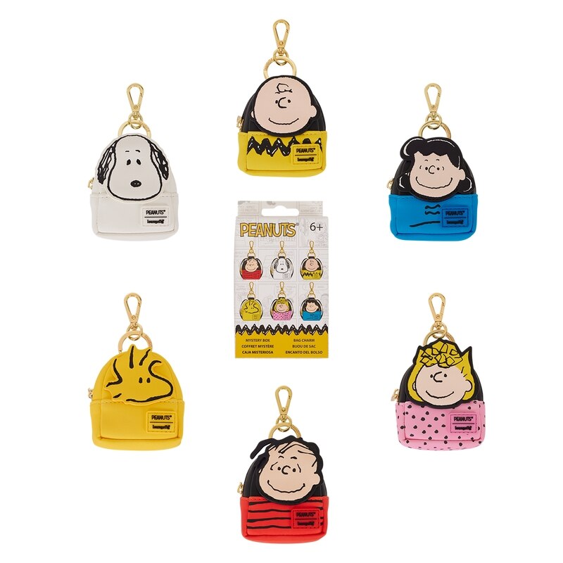 Peanuts Mini-Backpack Mystery Bag Charm - image 1