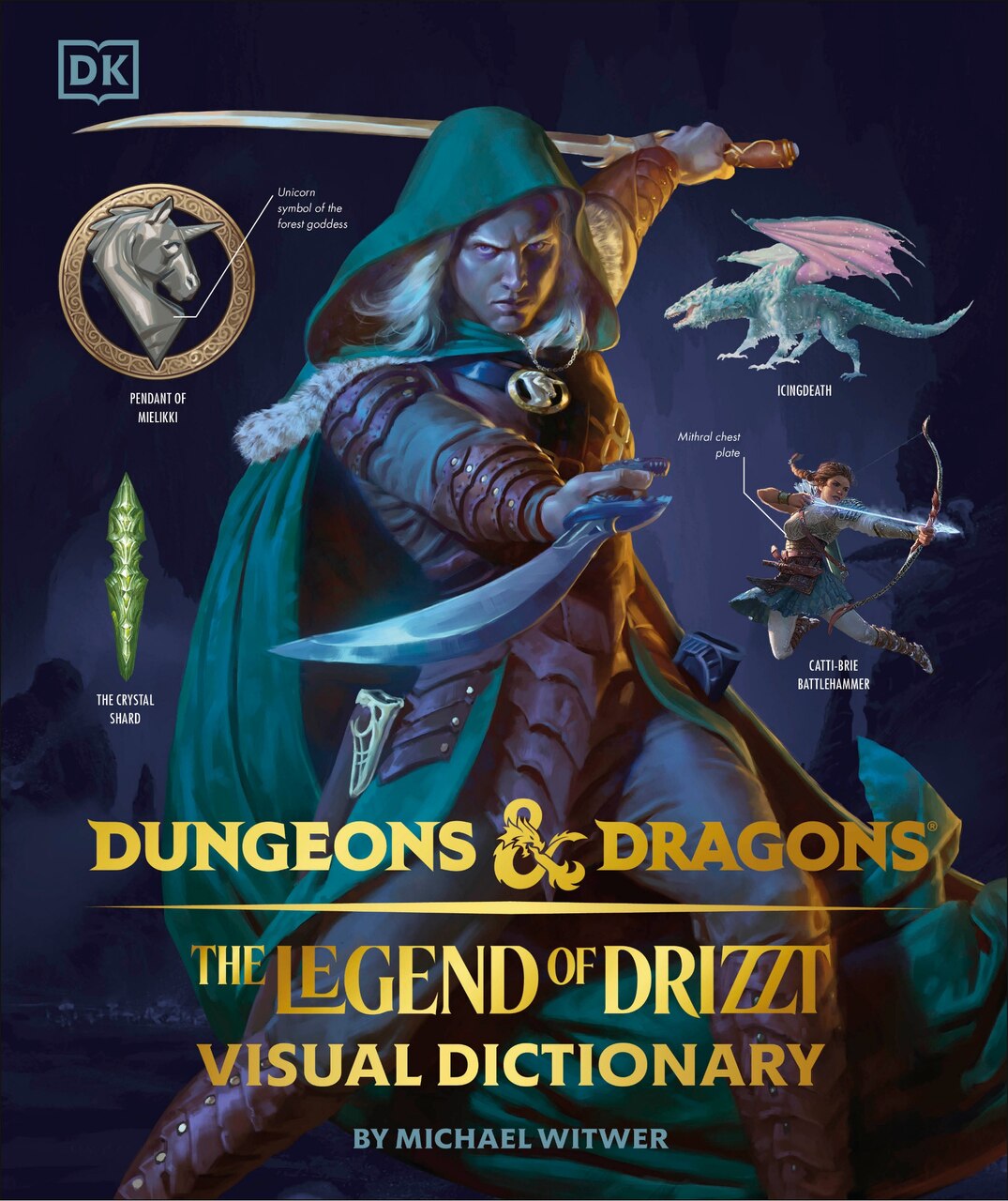 Dungeons and Dragons The Legend of Drizzt Visual Dictionary by