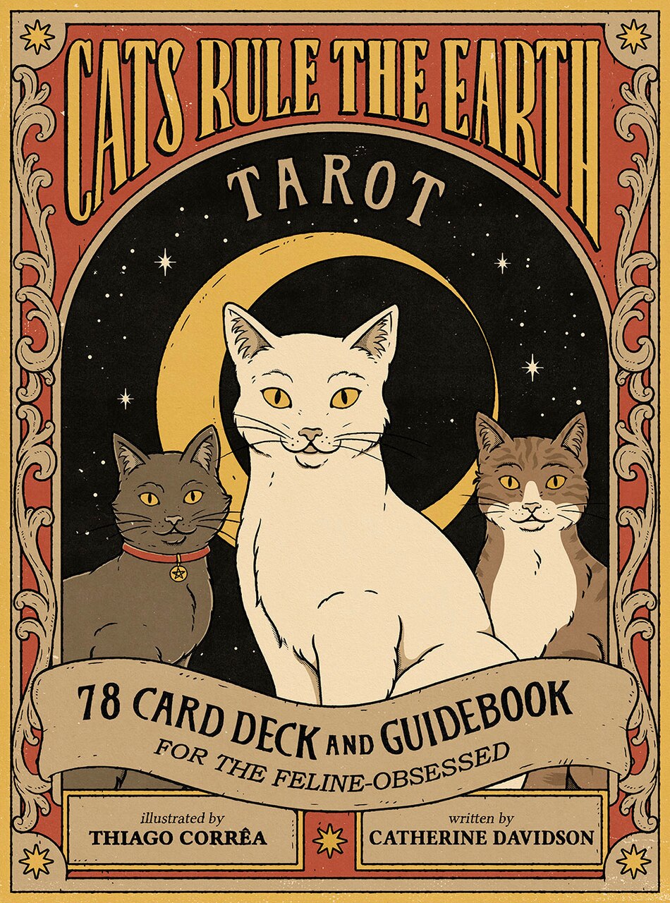 Cats Rule the Earth Tarot: 78-Card Deck and Guidebook for the Feline-Obsessed - image 1