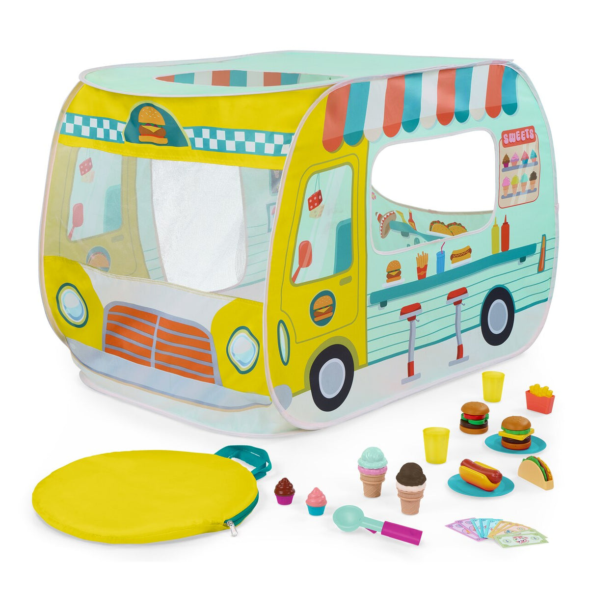 B. Toys Pop-Up Food Truck Tent & Accessories - image 1