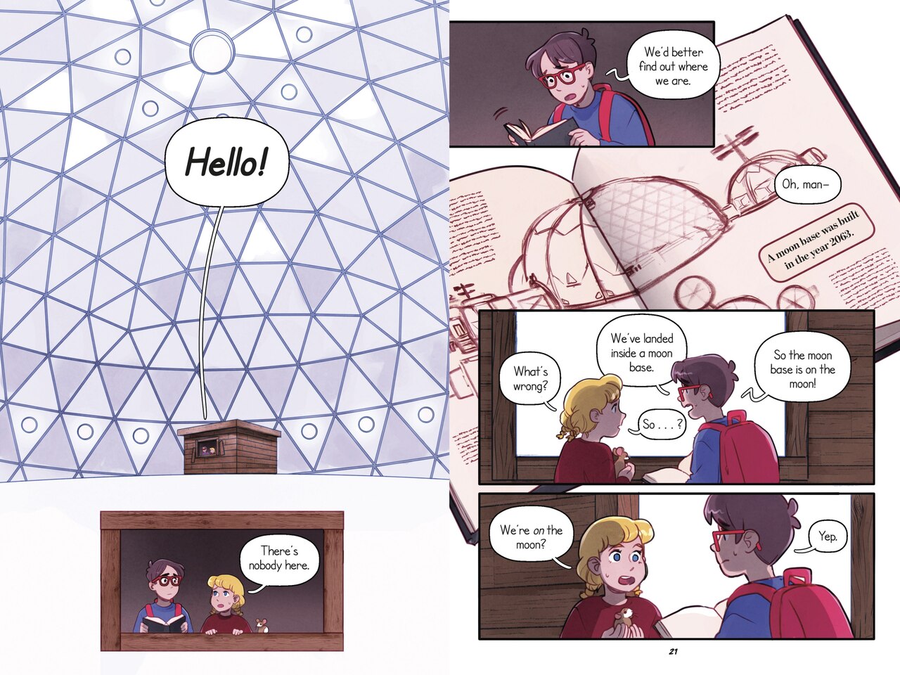 Midnight on the Moon Graphic Novel by Mary Pope Osborne