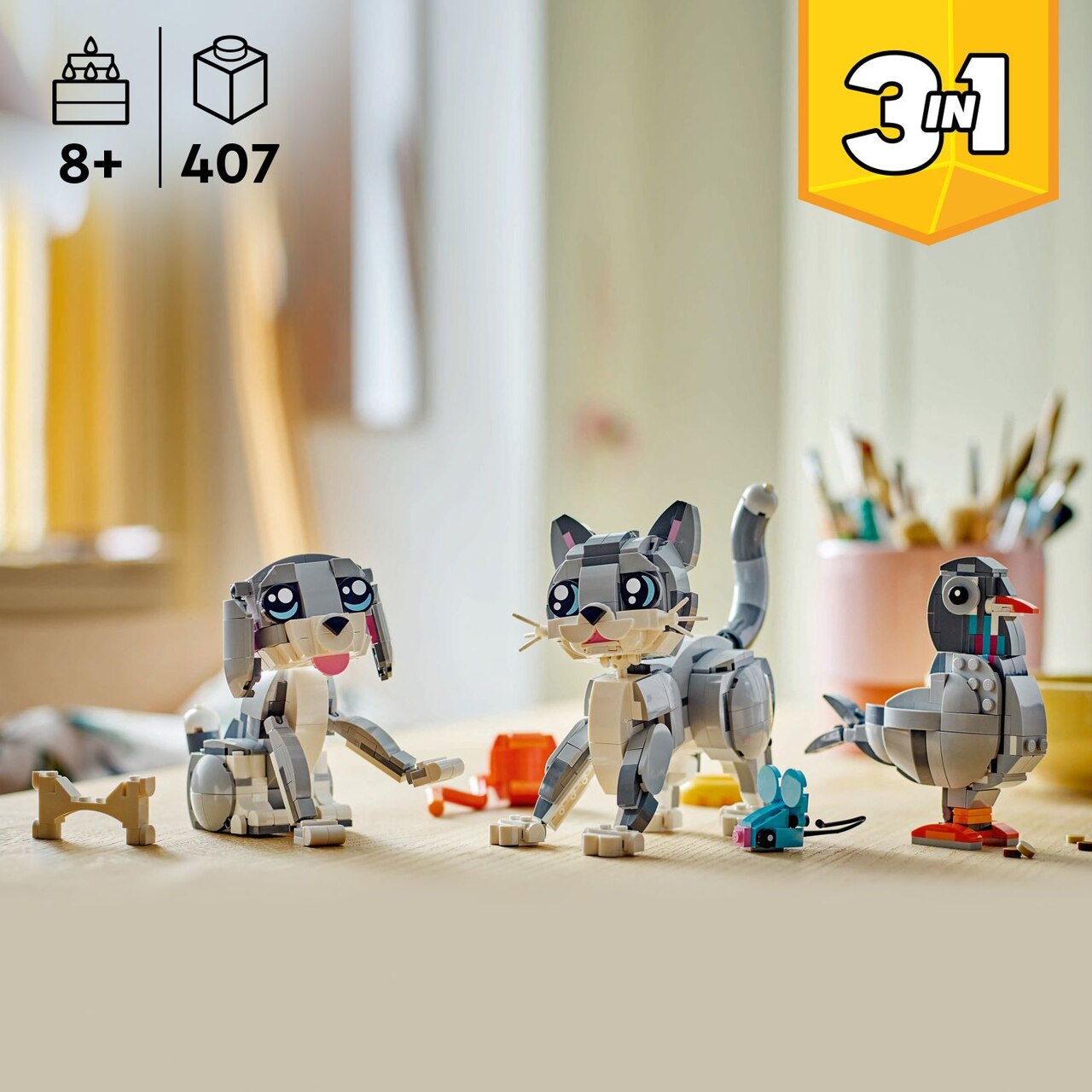 LEGO® Playful Cat 31163 | Indigo