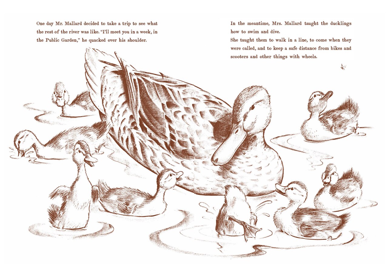 Make Way for Ducklings by Robert Mccloskey, (Board Book) | Indigo