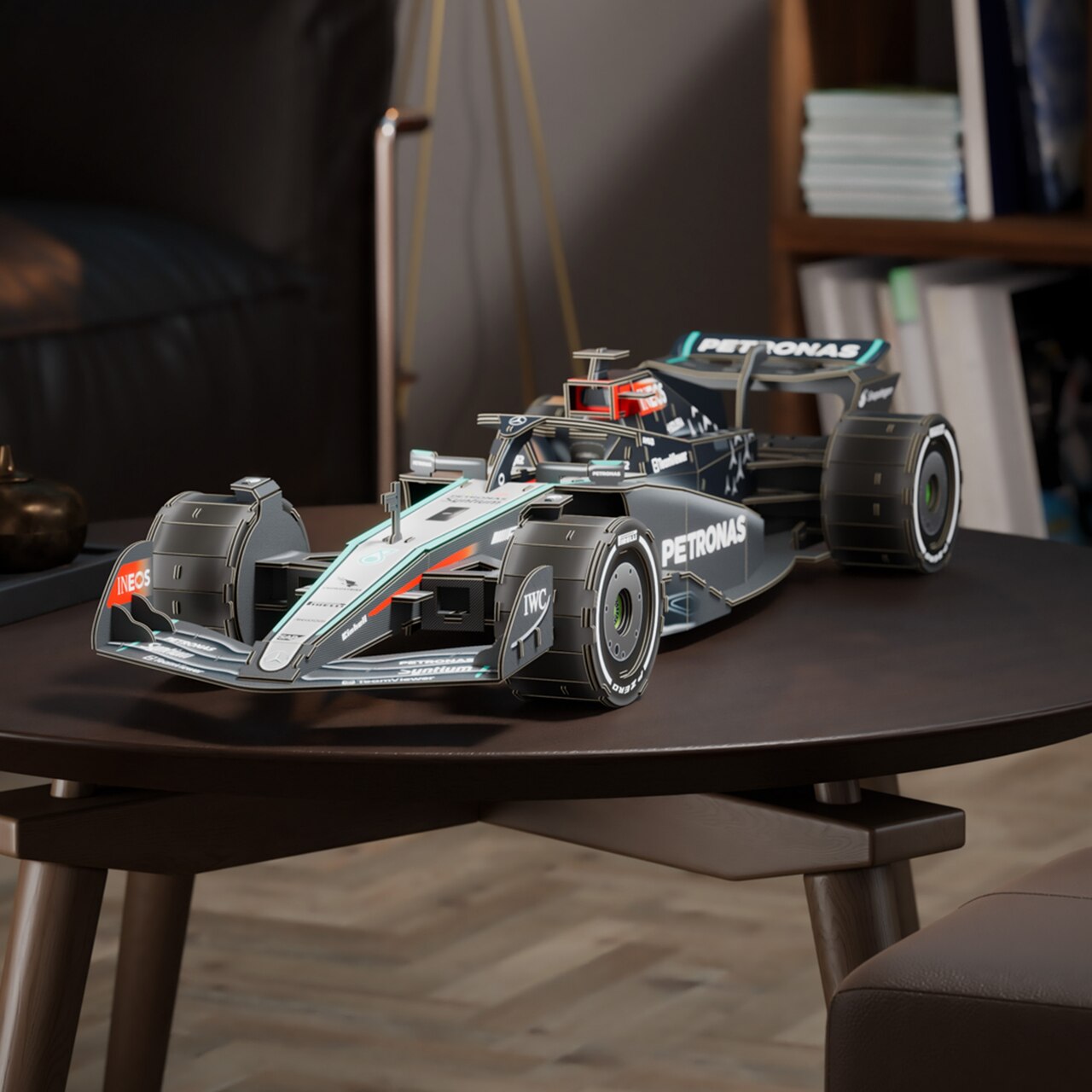 4D Build, Mercedes-AMG F1 W15 3D Puzzle Model Kit | Indigo