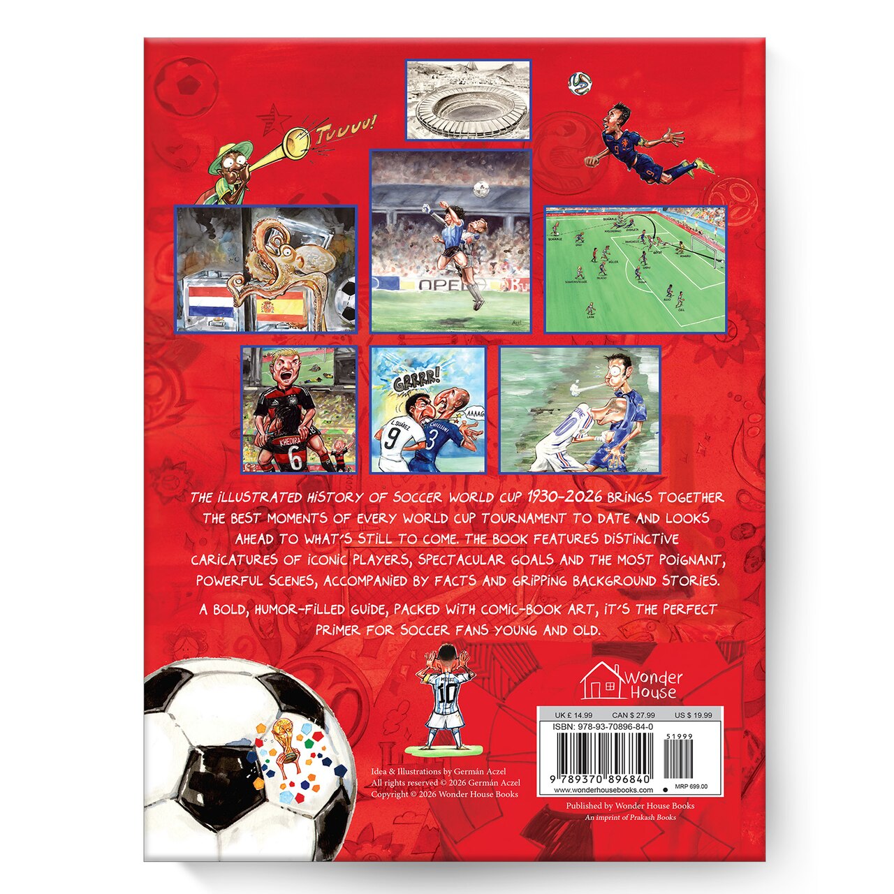 A Pictorial History of SOCCER(サッカー写真史)希少 The Illustrated History of Soccer World Cup 1930 - 2026 English by