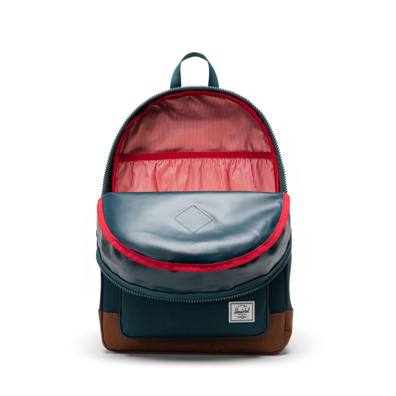Herschel Heritage™ Youth Backpack-Dark Sea/Saddle Brown