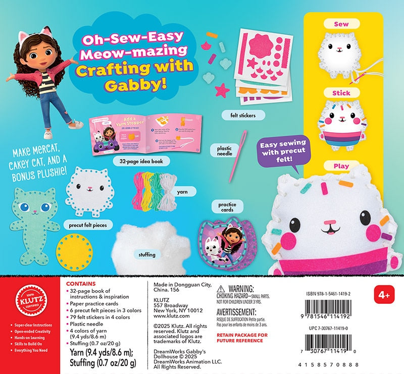 Gabby's Dollhouse My Simple Sewing (Hardcover) | Indigo