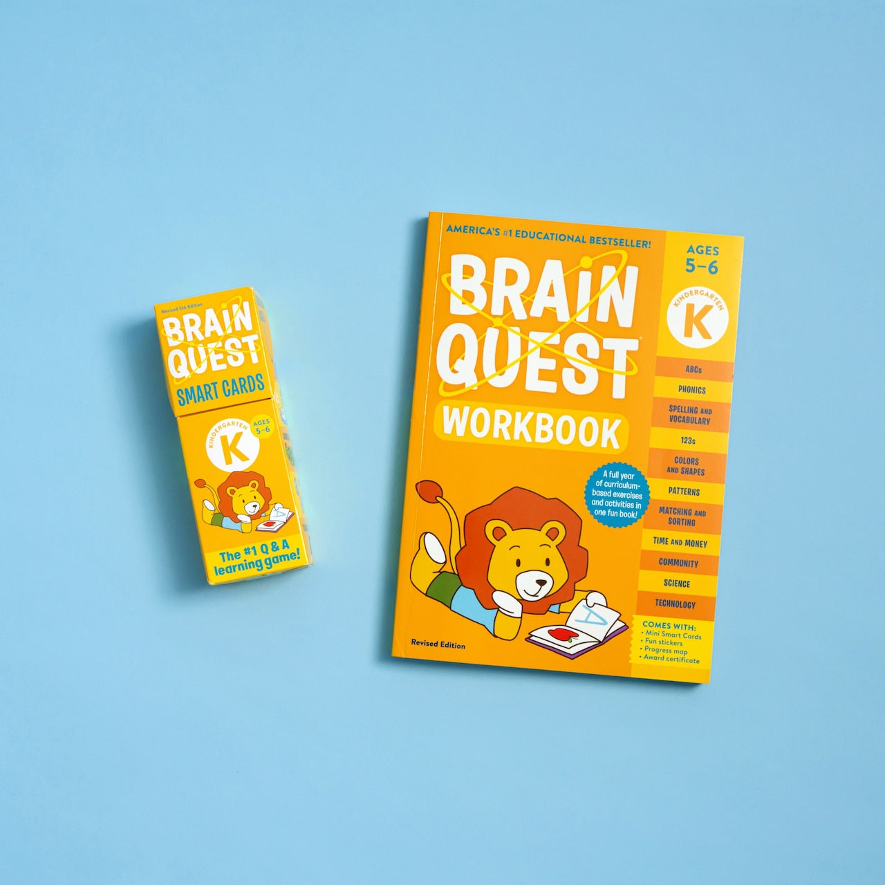 Brain Quest Kindergarten Smart Cards Revised 5th Edition by