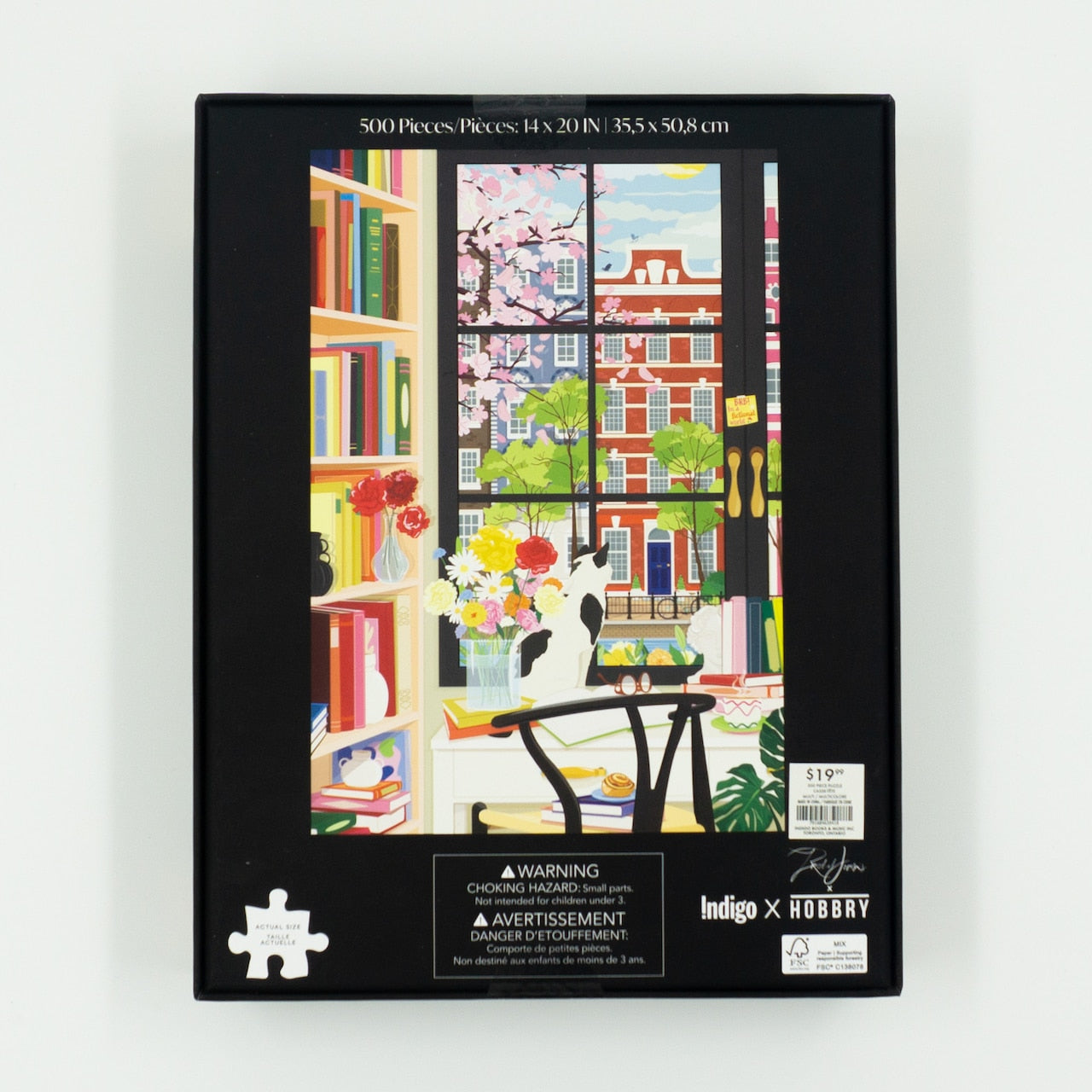 Cat & The City 500Pc Puzzle | Indigo
