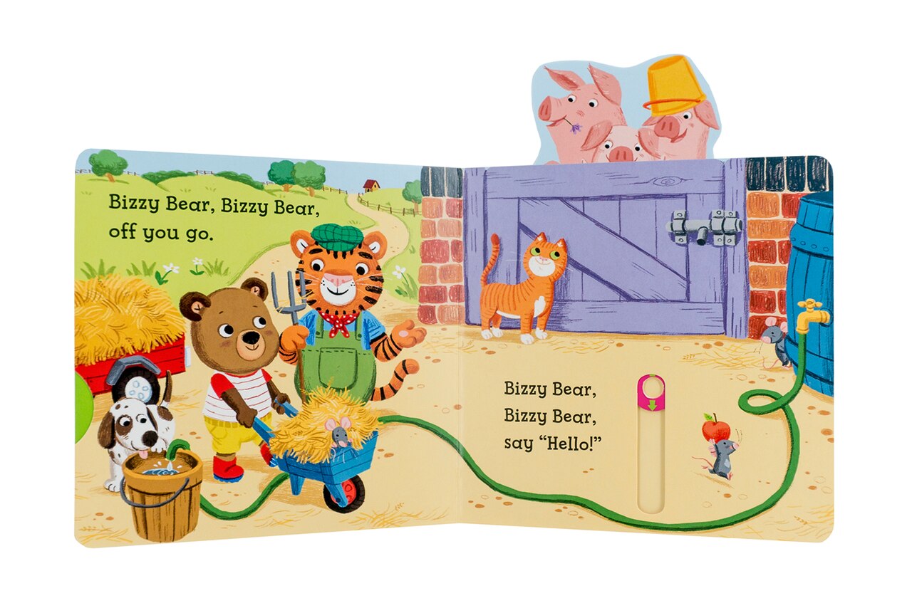 Bizzy bear シリーズ7冊 Bizzy Bear: Fun on the Farm: (Interactive Board Book for Toddlers