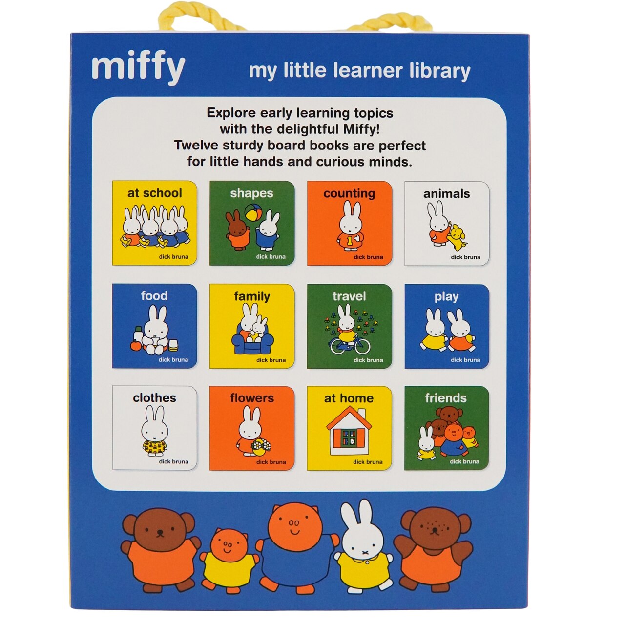 Miffy My Little Learner Library by Dick Bruna, (Board Book) | Indigo