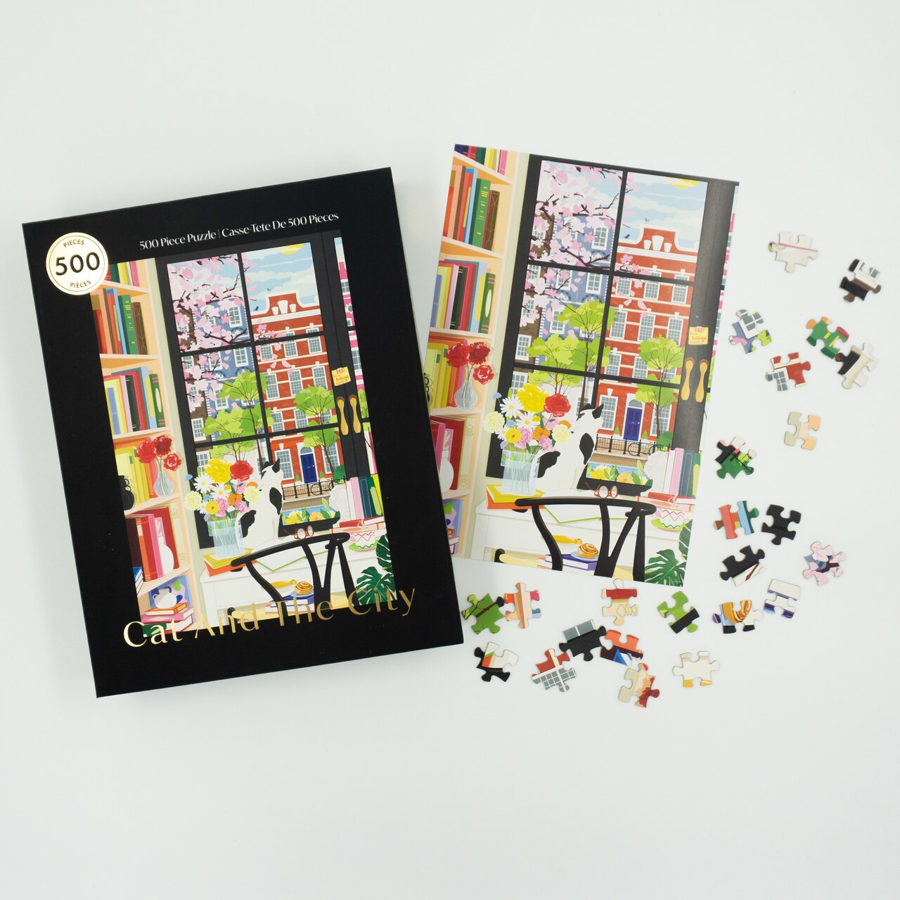 Cat & The City 500Pc Puzzle | Indigo